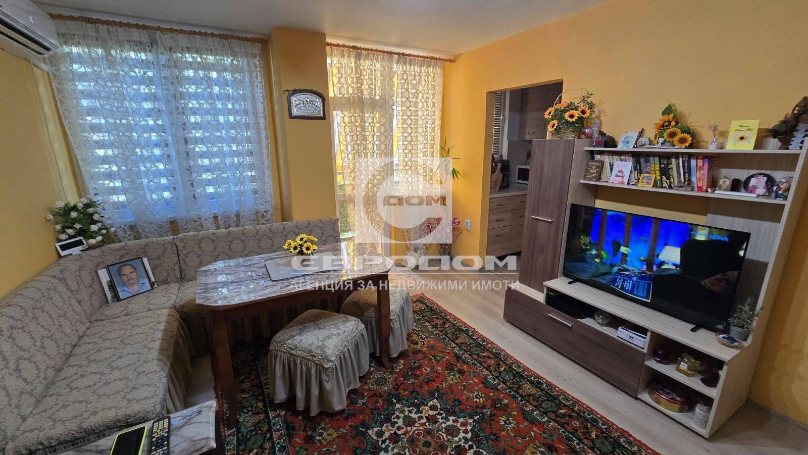 Продава 2-СТАЕН, гр. Стара Загора, Три чучура - център, снимка 5 - Апартаменти - 55844440