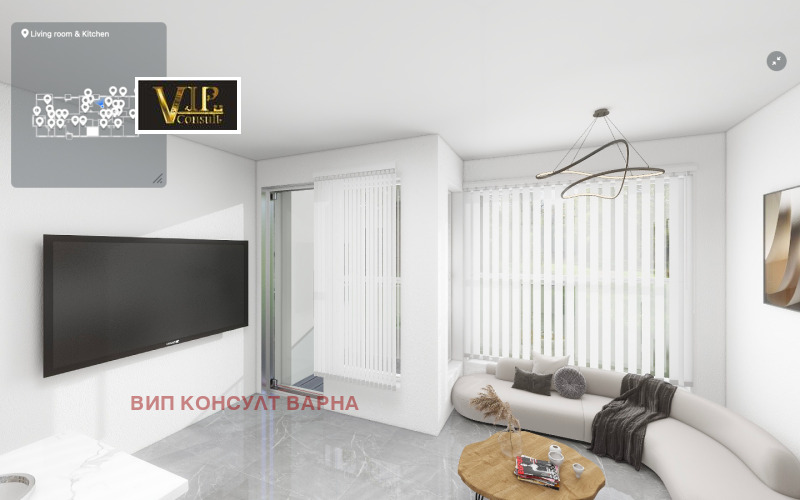 Продава  2-стаен град Варна , Кайсиева градина , 60 кв.м | 68980995 - изображение [6]