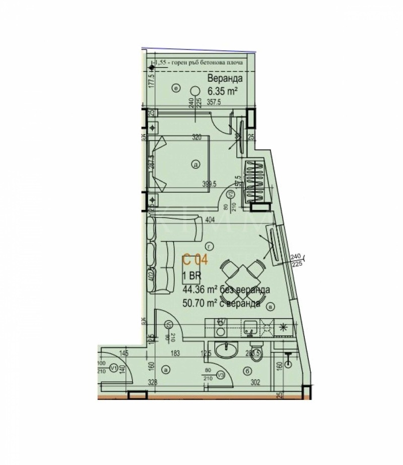 Продава 2-СТАЕН, гр. София, Манастирски ливади, снимка 10 - Aпартаменти - 47438109