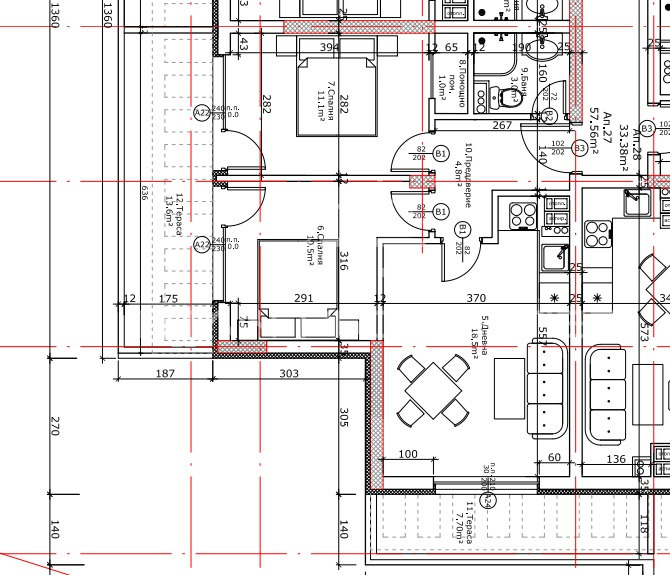 Zu verkaufen  2 Schlafzimmer Plowdiw , Kjutschuk Parisch , 89 qm | 99244977 - Bild [10]