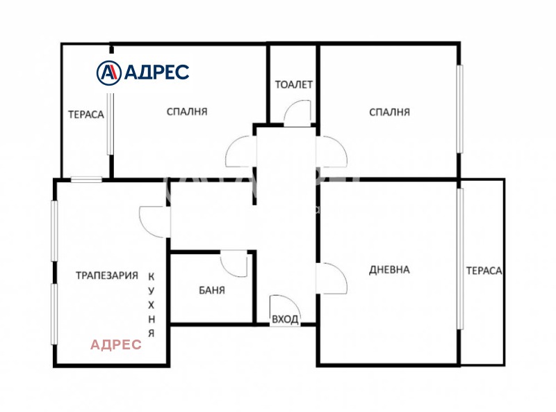 Продава 3-СТАЕН, гр. Варна, Победа, снимка 4 - Апартаменти - 53152985