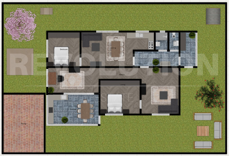 Продава КЪЩА, гр. София, Орландовци, снимка 4 - Къщи - 52692950