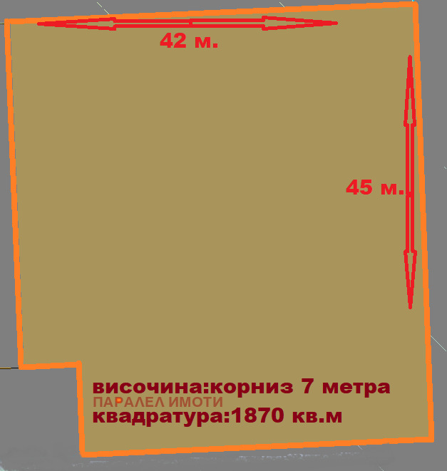 Продава  Пром. помещение град Пловдив , Асеновградско шосе , 1870 кв.м | 52239111 - изображение [3]