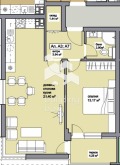 Продава  2-стаен град Пловдив , Прослав , 71 кв.м | 40308004 - изображение [4]