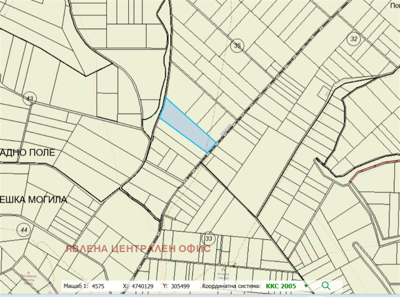 Продава ЗЕМЕДЕЛСКА ЗЕМЯ, гр. Божурище, област София област