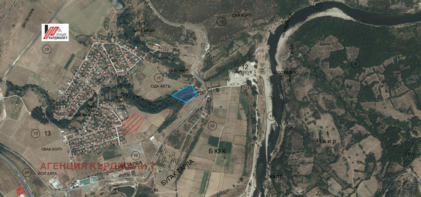 Продава ПАРЦЕЛ, с. Глухар, област Кърджали, снимка 4 - Парцели - 54279811