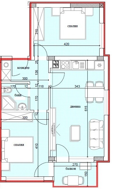Продава 3-СТАЕН, гр. Варна, Бриз, снимка 3 - Апартаменти - 56666669