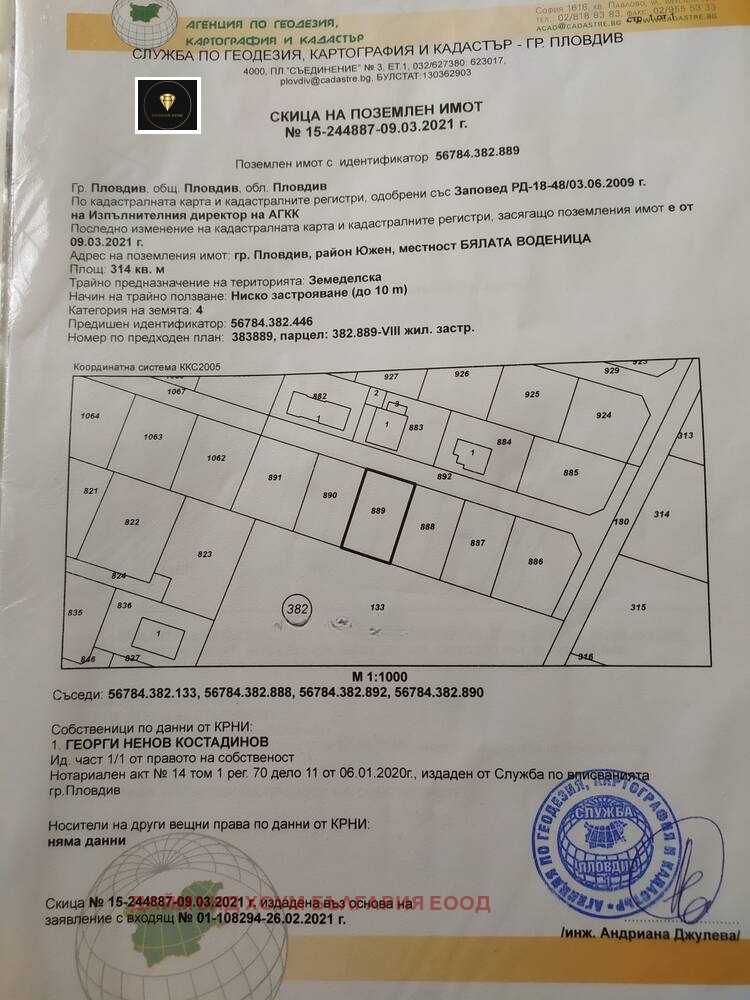 Na prodej  Spiknutí Plovdiv , Belomorski , 378 m2 | 98539672 - obraz [3]