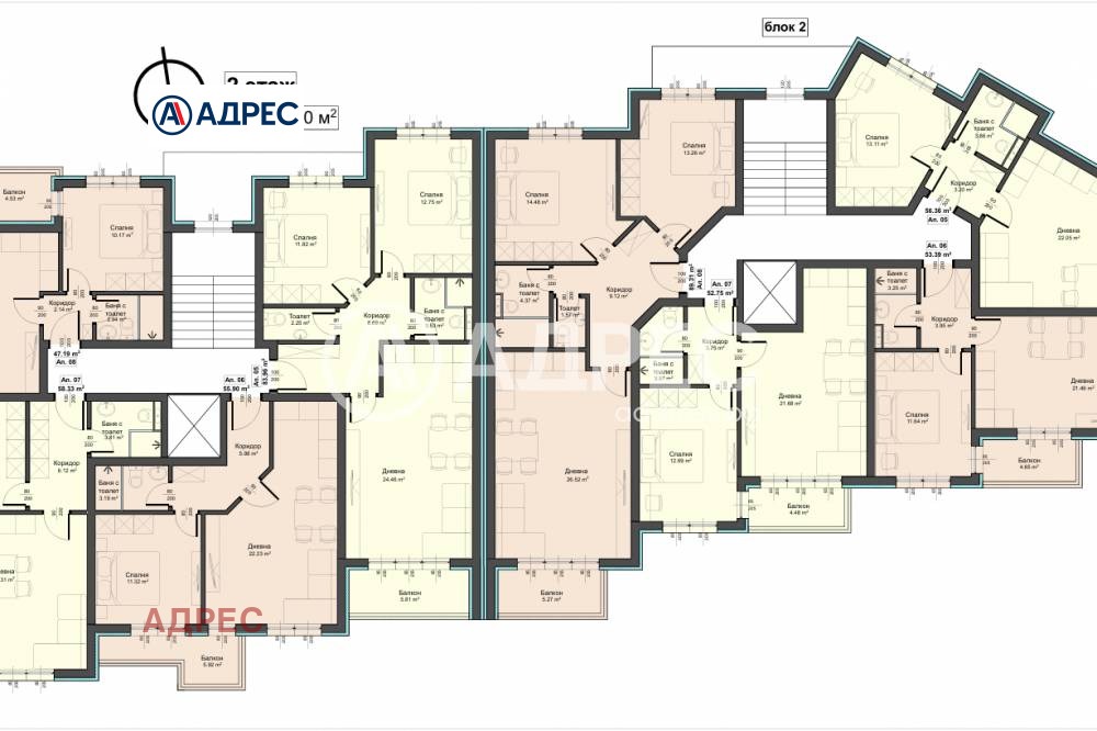 Продава 3-СТАЕН, гр. Варна, Аспарухово, снимка 2 - Апартаменти - 54075954