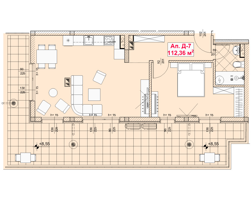 Продава 2-СТАЕН, гр. Созопол, област Бургас, снимка 10 - Aпартаменти - 48896464