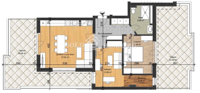 Продава 3-СТАЕН, гр. Пловдив, Остромила, снимка 5 - Апартаменти - 52549269