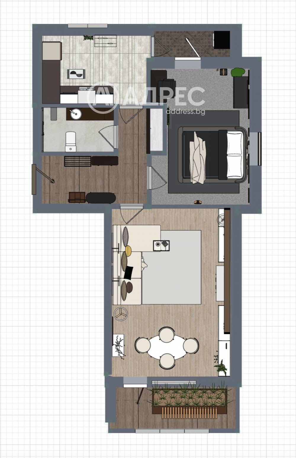 Продава 2-СТАЕН, гр. София, Надежда 1, снимка 4 - Апартаменти - 54913846
