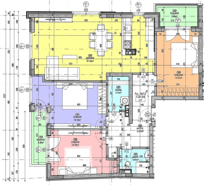 Продава  4-стаен град София , Левски , 157 кв.м | 39554042 - изображение [2]