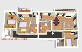 3+ camere da letto Geleznik - tsentar, Stara Zagora 3