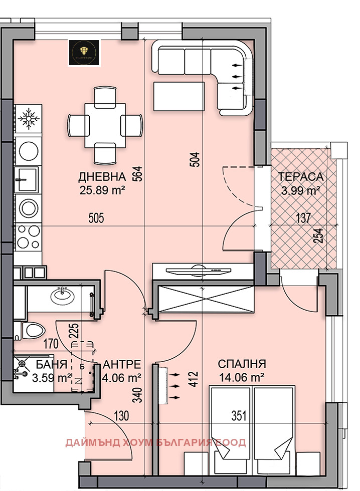 Продава 2-СТАЕН, гр. Пловдив, Тракия, снимка 2 - Апартаменти - 53110971
