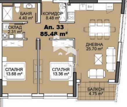 Продава 3-СТАЕН, гр. София, Княжево, снимка 12 - Апартаменти - 54267462