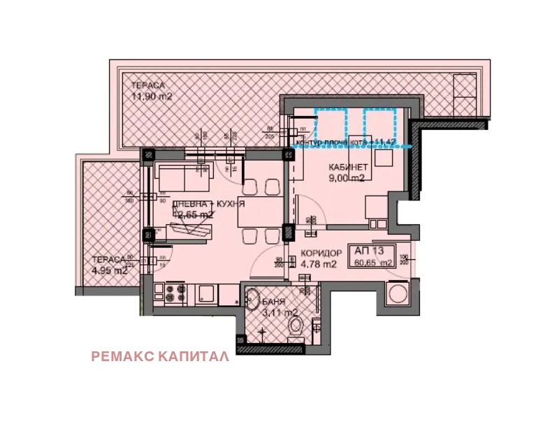 Продава 2-СТАЕН, гр. София, Овча купел 1, снимка 2 - Апартаменти - 55090286