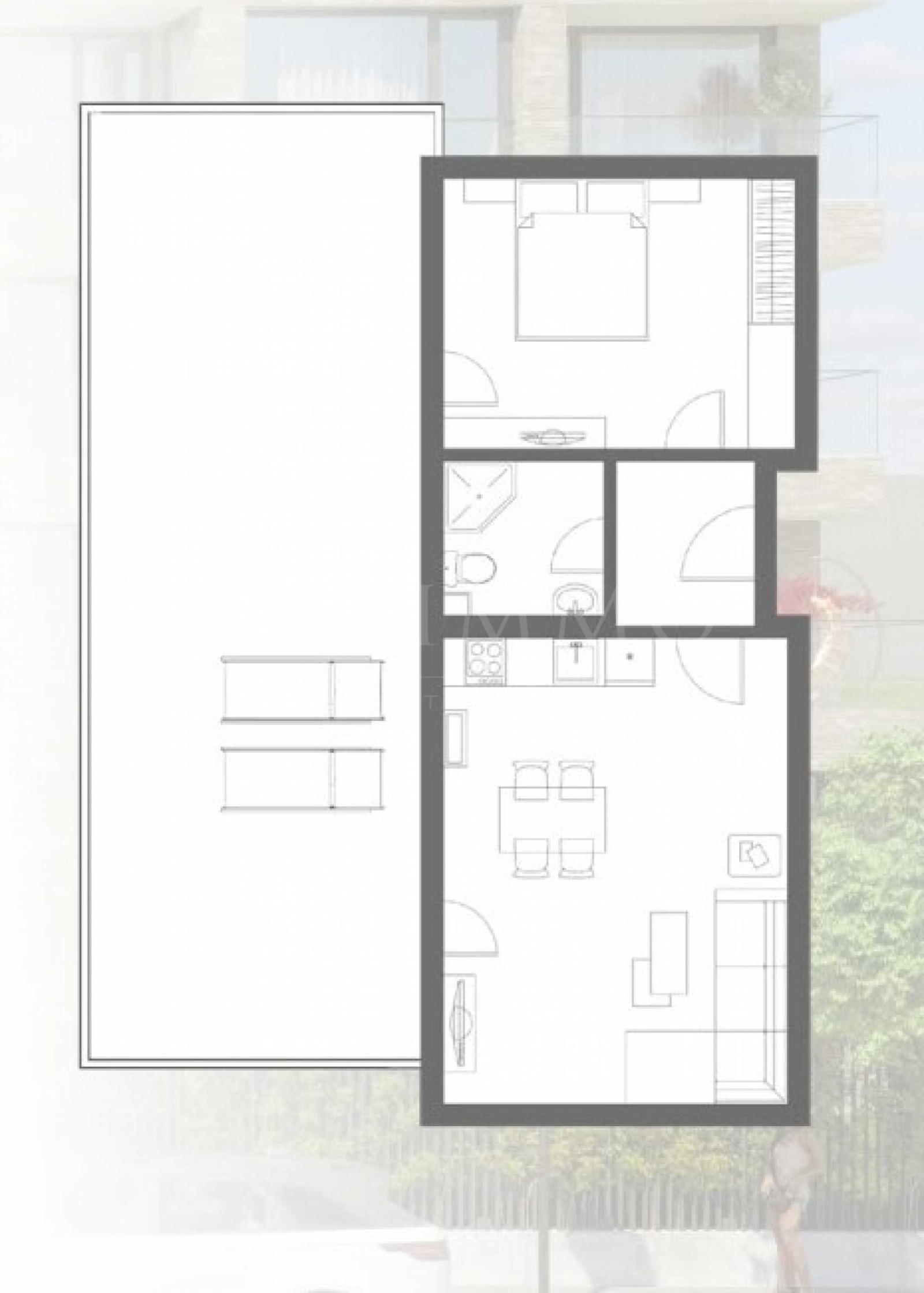 Продава 2-СТАЕН, гр. Бяла, област Варна, снимка 5 - Апартаменти - 52201664