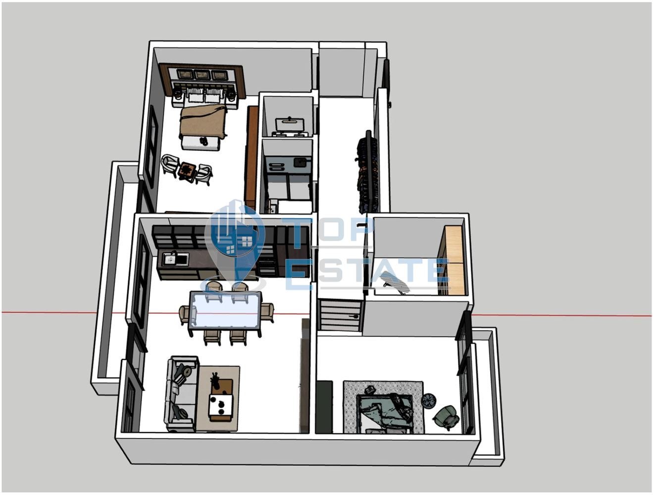 Продава 3-СТАЕН, гр. Велико Търново, Бузлуджа, снимка 7 - Апартаменти - 47701347