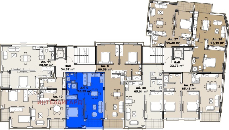 Продава 2-СТАЕН, гр. София, Карпузица, снимка 17 - Апартаменти - 53371492