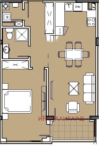 Продава 2-СТАЕН, гр. София, Карпузица, снимка 16 - Апартаменти - 53371492