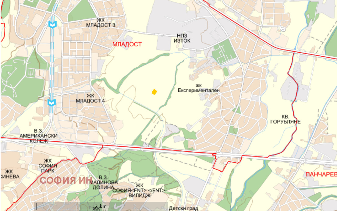 Продава ПАРЦЕЛ, гр. София, Експериментален, снимка 2 - Парцели - 56608134