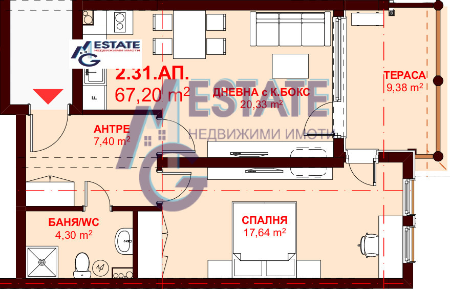 Продава 2-СТАЕН | Imot.bg — изображение 1