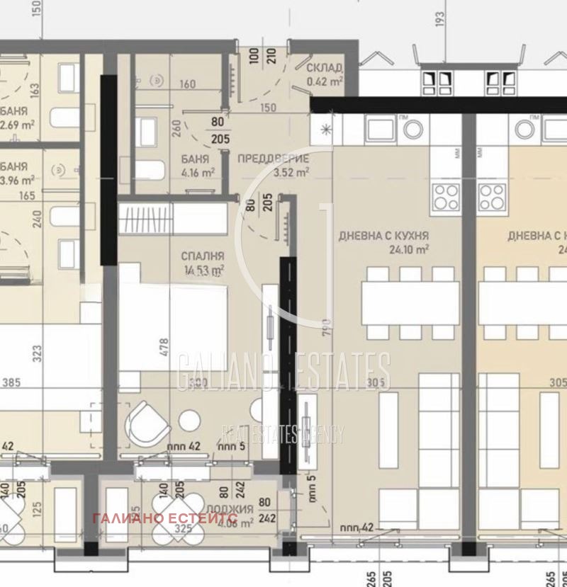Продава  2-стаен град София , Банишора , 72 кв.м | 54583797 - изображение [2]