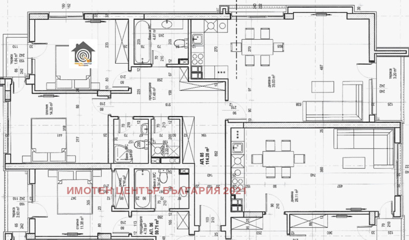 Продава  3-стаен град София , Малинова долина , 139 кв.м | 61018475 - изображение [3]