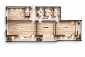 МНОГОСТАЕН, 90 m2