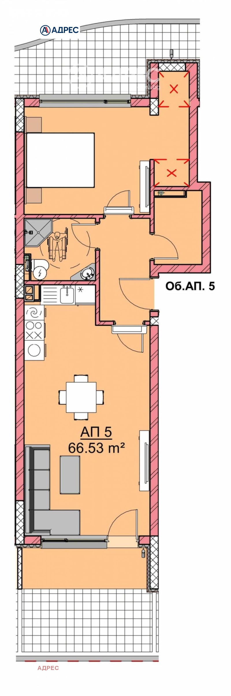 Na sprzedaż  1 sypialnia Warna , Wladislaw Warnenczik 1 , 76 mkw | 29653542 - obraz [2]