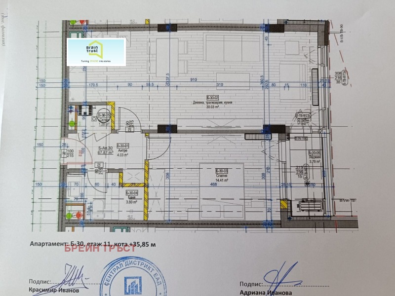 Till salu  1 sovrum Sofia , PZ Hladilnika , 85 kvm | 85236191 - bild [5]