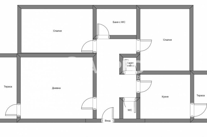 Продава  3-стаен, град София, Славия •  289 000 EUR • ID 52520903 — holmes.bg - [1] 
