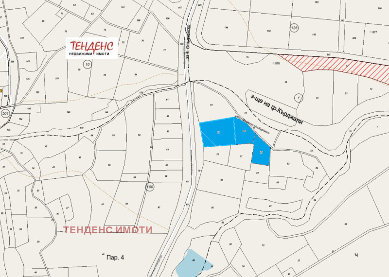 Til salgs  Plott region Kardzhali , Makedontsi , 8000 kvm | 53965465