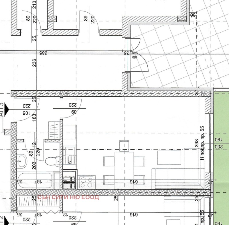 In vendita  Studio Sofia , Manastirski livadi , 42 mq | 35779925 - Immagine [5]