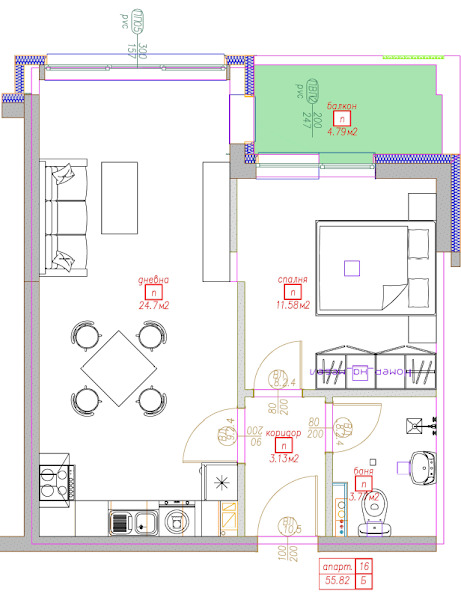 Продава  2-стаен град София , Суходол , 68 кв.м | 44312022