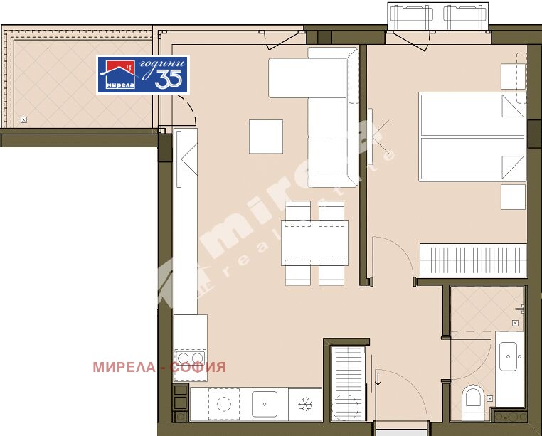 Продава 3-СТАЕН, гр. София, Връбница 1