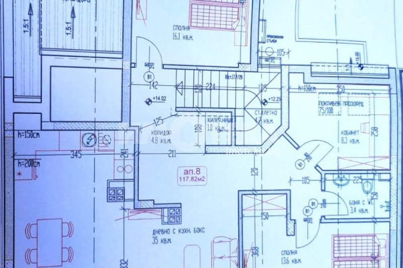 Продава МНОГОСТАЕН, гр. Варна, Лятно кино Тракия, снимка 10 - Апартаменти - 53454325