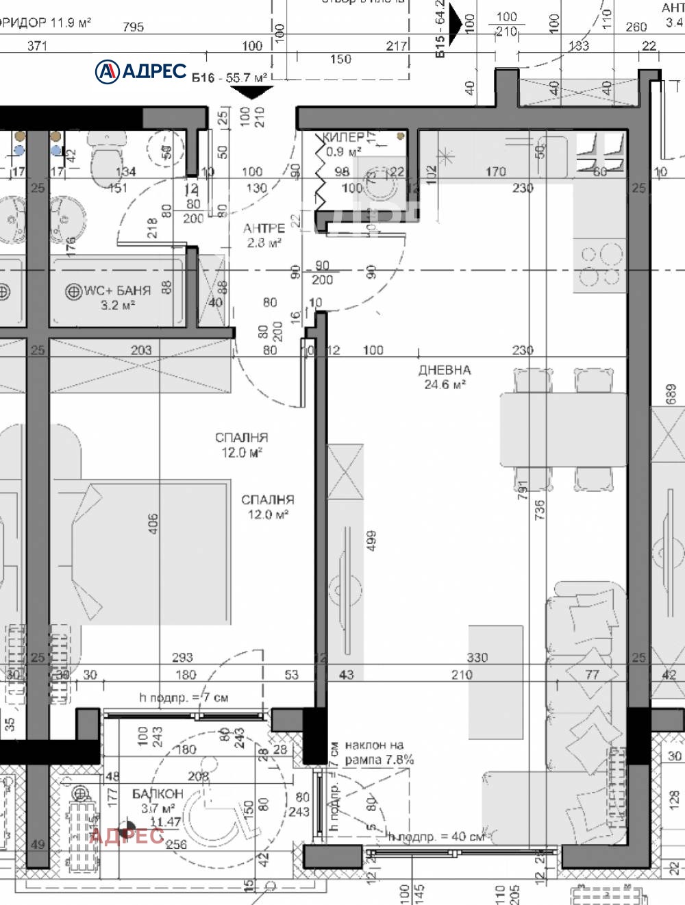 Продава 2-СТАЕН, гр. Варна, Владислав Варненчик 1, снимка 3 - Апартаменти - 53822788