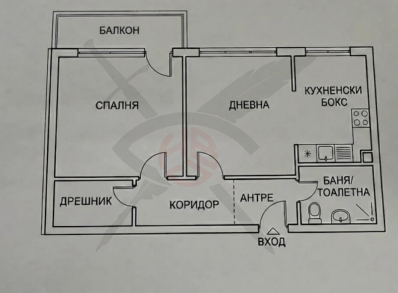 Продава 2-СТАЕН в град Варна, Окръжна болница-Генерали - 56 кв.м / 168 000 € » 328 579.44 лв., ЕКС НВД ООД