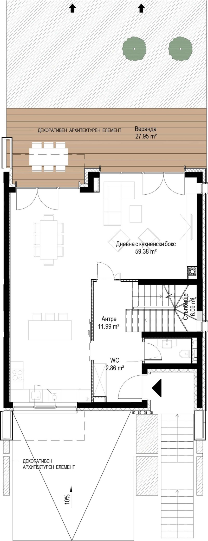 Продава КЪЩА, гр. София, м-т Камбаните, снимка 7 - Къщи - 49054095