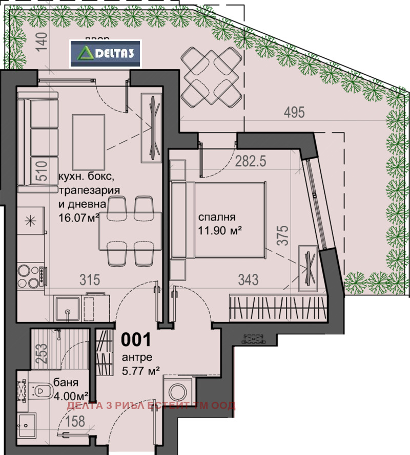 Продава 2-СТАЕН, гр. София, Малинова долина, снимка 2 - Aпартаменти - 47281859