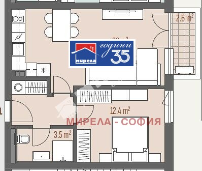 Продава 2-СТАЕН, гр. София, Левски Г