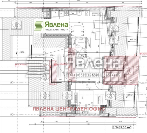 Eladó  2 hálószobás Sofia , Centar , 88 négyzetméter | 55107588 - kép [3]