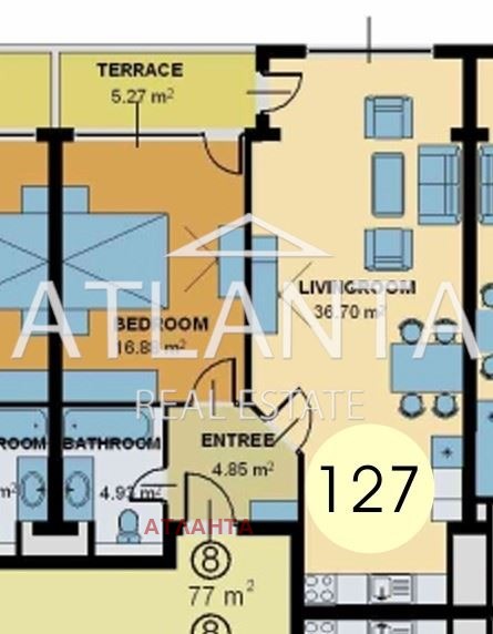 Продава 2-СТАЕН, гр. Варна, област Варна, снимка 5 - Апартаменти - 53093867