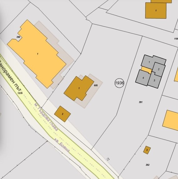Продава  Парцел град София , Бояна , 1804 кв.м | 59986531 - изображение [2]