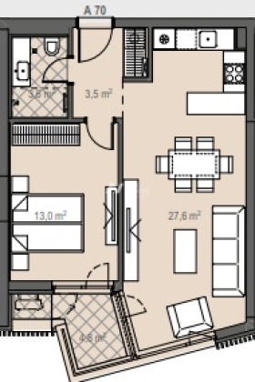 Продава 2-СТАЕН, гр. София, Манастирски ливади, снимка 5 - Апартаменти - 55393975