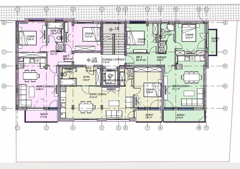 Zu verkaufen  1 Schlafzimmer Plewen , Druschba 1 , 73 qm | 67454304 - Bild [8]