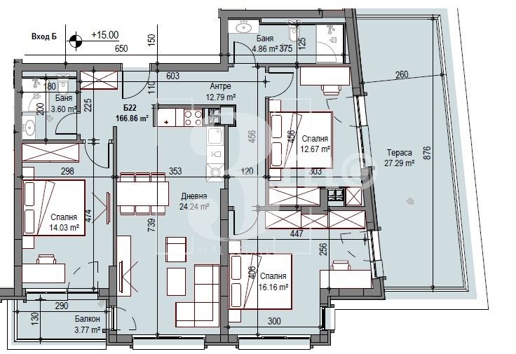Продава  4-стаен град София , Сухата река , 194 кв.м | 56106904