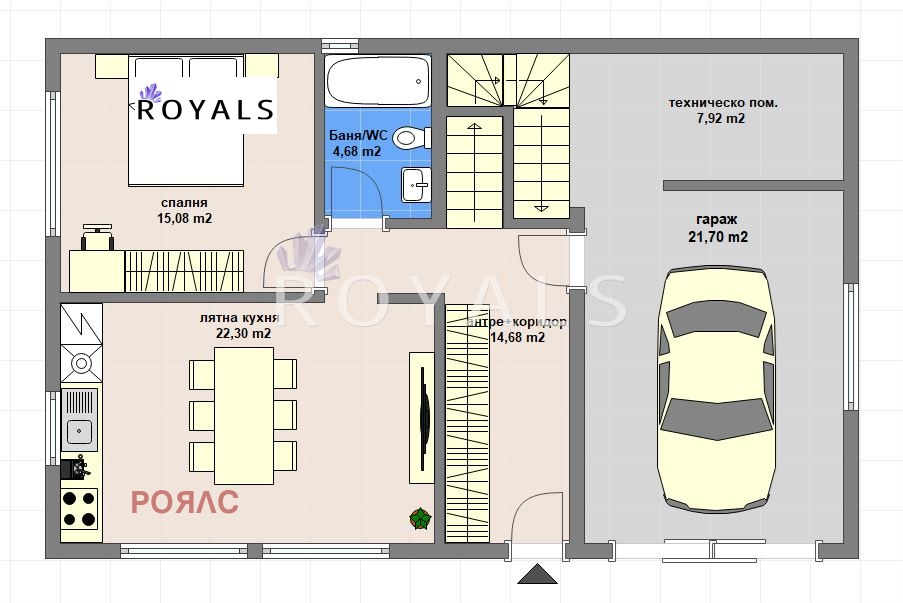 Продава КЪЩА, гр. Варна, Изгрев, снимка 5 - Къщи - 53631609